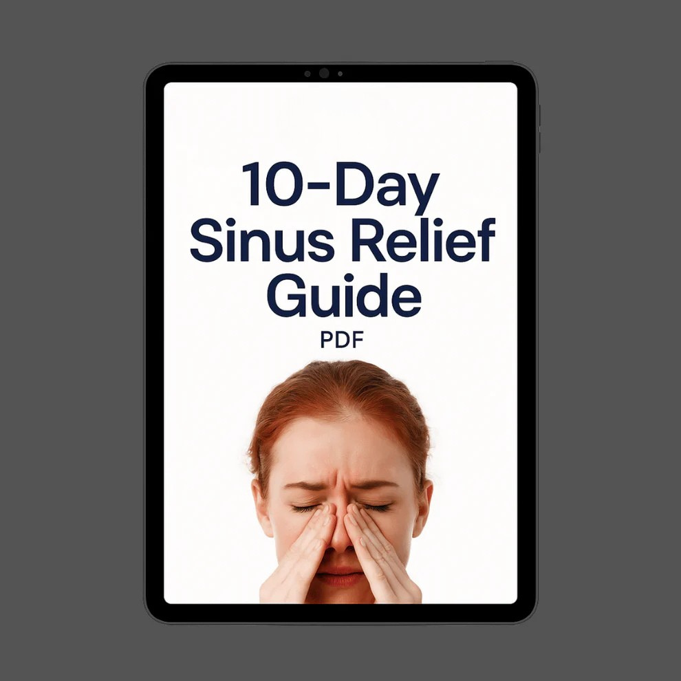 FREE Quick Start Sinus Relief Guide